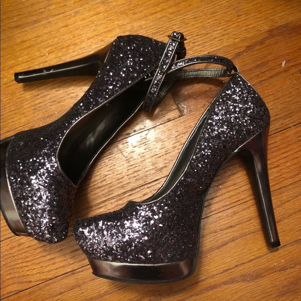 Sequined Heels